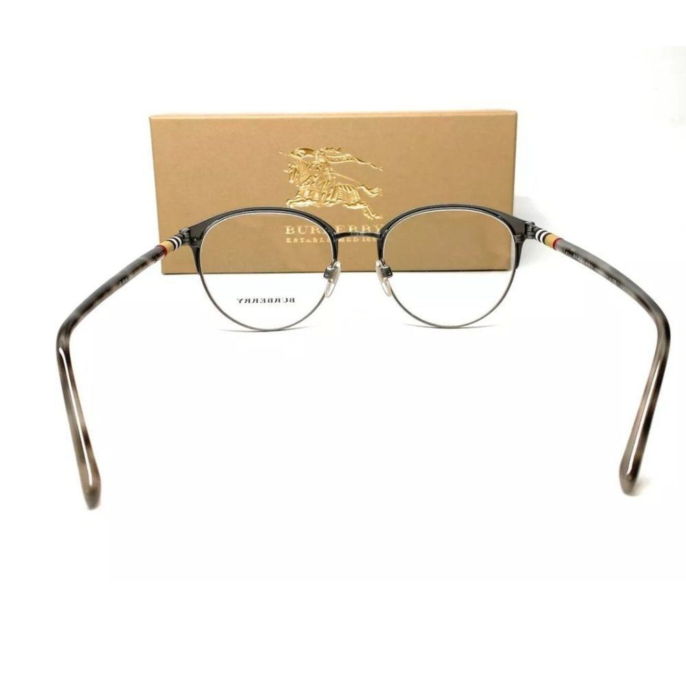 Burberry Men's Matte Gunmetal Eyeglasses! - Picture 4 of 4